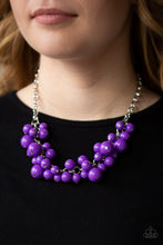 Load image into Gallery viewer, Walk This Broadway Purple Necklace Paparazzi Accessories