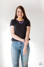 Load image into Gallery viewer, I Want To Sea The World Purple Necklace Paparazzi Accessories