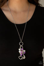 Load image into Gallery viewer, I Will Fly Purple Necklace Paparazzi Accessories