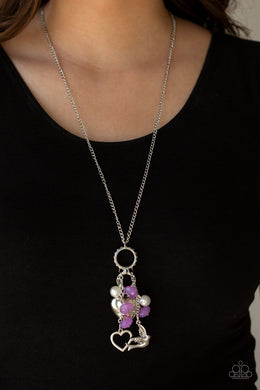I Will Fly Purple Necklace Paparazzi Accessories