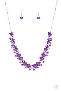 BRAGs To Riches - Purple Necklace Paparazzi Accessories