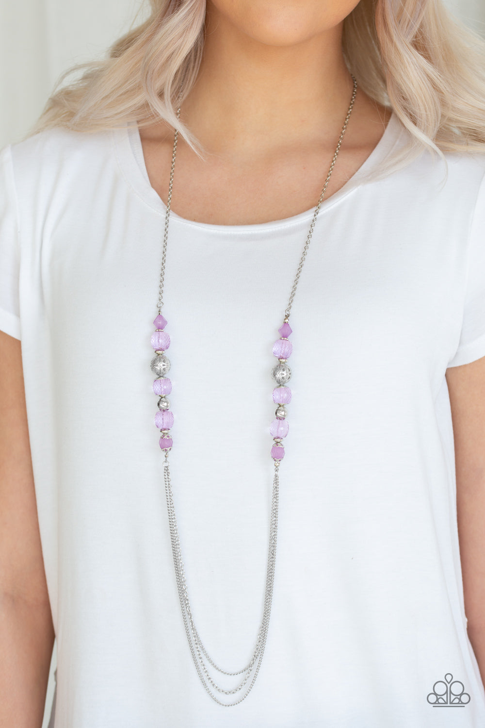 Native New Yorker Purple Necklace Paparazzi Accessories
