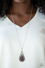 Load image into Gallery viewer, Enchanted Eden Purple  Necklace Paparazzi Accessories