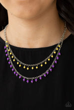 Load image into Gallery viewer, Dainty Distraction Purple Necklace Paparazzi Accessories