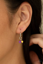 Load image into Gallery viewer, Dainty Distraction Purple Necklace Paparazzi Accessories