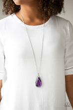 Load image into Gallery viewer, Maven Magic Purple Necklace Paparazzi Accessories