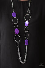 Load image into Gallery viewer, Kaleidoscope Coasts Purple Necklace Paparazzi Accessories