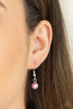 Load image into Gallery viewer, Teardrop Serenity Purple Pearl Necklace Paparazzi Accessories