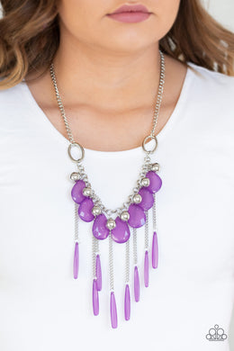 Roaring Riviera Purple Necklace Paparazzi Accessories