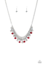 Load image into Gallery viewer, Party Spree Red Necklace Paparazzi Accessories