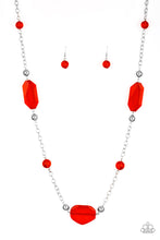 Load image into Gallery viewer, Crystal Charm Red Necklace Paparazzi Accessories
