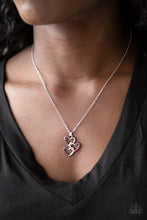 Load image into Gallery viewer, Heart of Hearts Red Necklace Paparazzi Accessories