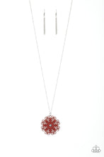 Load image into Gallery viewer, Spin Your Pinwheels Red Necklace Paparazzi Accessories