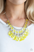 Load image into Gallery viewer, Beauty School Dropout Yellow Necklace Paparazzi Accessories