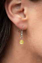 Load image into Gallery viewer, Hook VINE and Sinker Yellow Moonstone Necklace Paparazzi Accessories