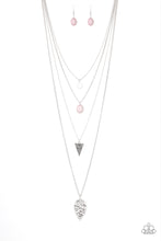 Load image into Gallery viewer, Grounded In Artifact Silver Necklace Paparazzi Accessories