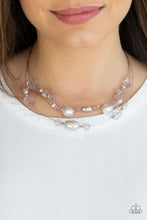 Load image into Gallery viewer, Pacific Pageantry Silver Necklace Paparazzi Accessories