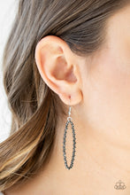 Load image into Gallery viewer, A Little GLOW-mance silver earring Paparazzi Accessories