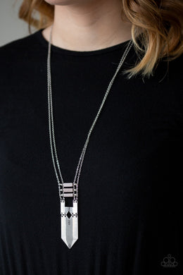 Triassic Era Silver Necklace Paparazzi Accessories