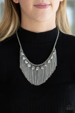 Load image into Gallery viewer, Bragging Rights Silver Necklace Paparazzi Accessories