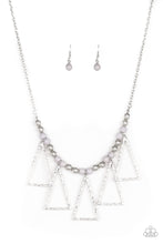 Load image into Gallery viewer, Terra Nouveau Silver Necklace Paparazzi Accessories