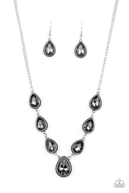 Socialite Social Silver Necklace Paparazzi Accessories
