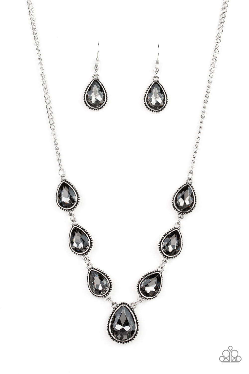 Socialite Social Silver Necklace Paparazzi Accessories