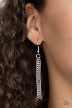 Load image into Gallery viewer, Diva Dance Party Silver Necklace Paparazzi Accessories