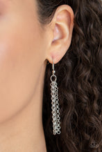 Load image into Gallery viewer, Victorian Valentine Silver Necklace Paparazzi Accessories