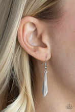 Load image into Gallery viewer, The Thrill Seeker Silver Necklace Paparazzi Accessories