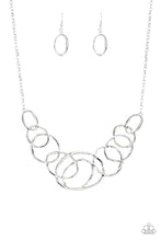 Load image into Gallery viewer, All Around Radiance - Silver Necklace Paparazzi Accessories