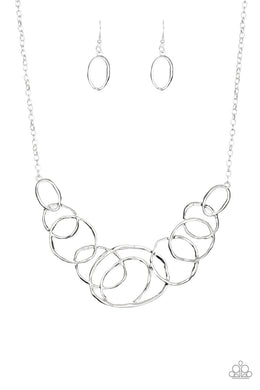 All Around Radiance - Silver Necklace Paparazzi Accessories