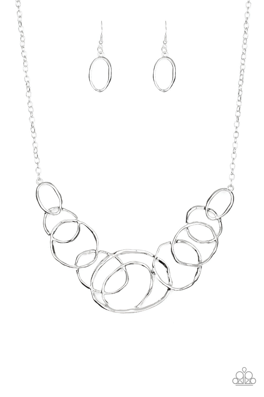 All Around Radiance - Silver Necklace Paparazzi Accessories