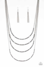 Load image into Gallery viewer, It Will Be Over Moon Silver Necklace Paparazzi Accessories