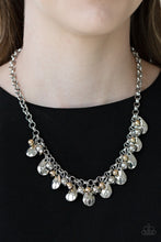 Load image into Gallery viewer, Stage Stunner Silver Necklace Paparazzi Accessories