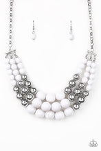 Load image into Gallery viewer, Dream Pop White Necklace Paparazzi Accessories