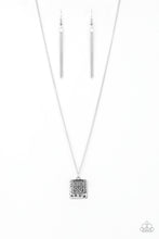 Load image into Gallery viewer, Back to Square One Silver Necklace Paparazzi Accessories