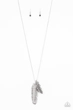 Load image into Gallery viewer, Own Free Quill Silver Necklace Paparazzi Accessories