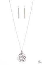 Load image into Gallery viewer, Bough Down Silver Necklace Paparazzi Accessories