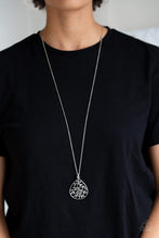 Load image into Gallery viewer, Bough Down Silver Necklace Paparazzi Accessories