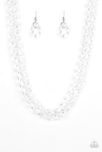Load image into Gallery viewer, Put it on Ice White Necklace Paparazzi Accessories