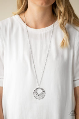 Urban Illumination Silver Necklace Paparazzi Accessories