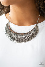 Load image into Gallery viewer, Large As Life Silver Necklace Paparazzi Accessories