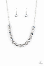 Load image into Gallery viewer, Metro Majestic Silver Necklace Paparazzi Accessories