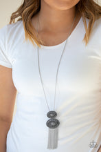 Load image into Gallery viewer, Sun Goddess Silver Necklace Paparazzi Accessories