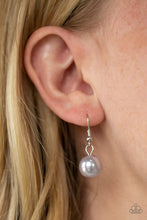 Load image into Gallery viewer, Seaside Sophistication Silver Pearl Necklace Paparazzi Accessories