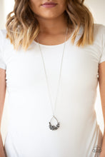 Load image into Gallery viewer, Couture Crash Course Silver Necklace Paparazzi Accessories