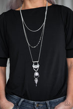 Load image into Gallery viewer, Wildland Wonderland White Necklace Paparazzi Accessories