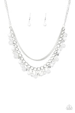 Load image into Gallery viewer, Wait and Sea White Necklace Paparazzi Accessories