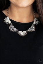 Load image into Gallery viewer, East Coast Essence White Necklace Paparazzi Accessories